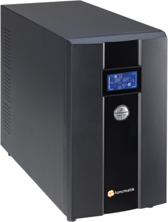 1 Kva On-Line Newtech Pro3 Ups Lcd Ekran 2X9Ah Akü Kesintisiz Güç Kaynağı