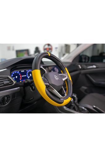 Mct Aksesuar Tata Xenon Uyumlu Karbon Direksiyon Kılıfı