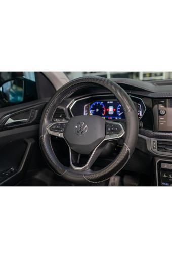 Plusoto Fiat / Tofaş Uno Uyumlu Karbon Direksiyon Kılıfı