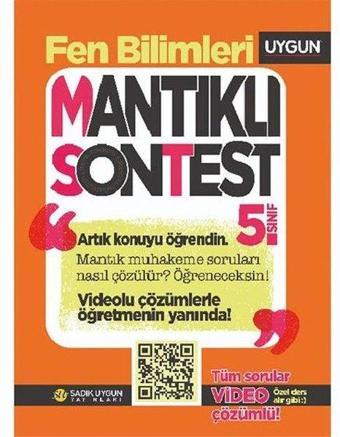 5.Sınıf Mantıklı Son Test Fen Bilimleri - Kolektif  - Sadık Uygun