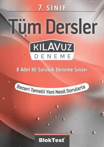 7.Sınıf Bloktest Tüm Dersler Kılavuz Deneme - Kolektif  - Bloktest Yayınları