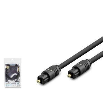 Hadron Hdx7805 Fiber Optical Kablo Pvc 1.5 Metre Siyah