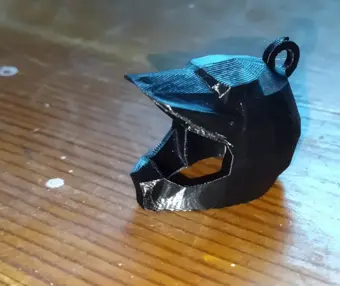  Motokros Kask - Anahtarlık  1 Adet - Çevre Dostu PLA