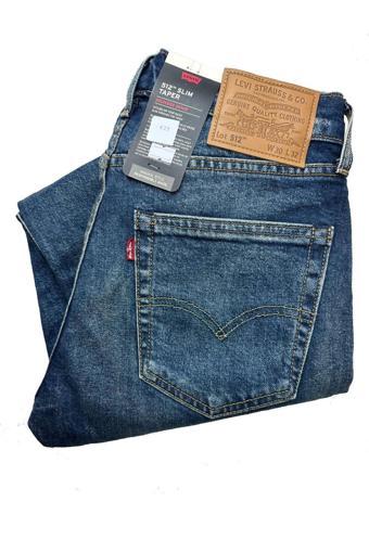 512 slim taper selvedge denim tint wash dar paça erkek kot pantolon ADH-112443