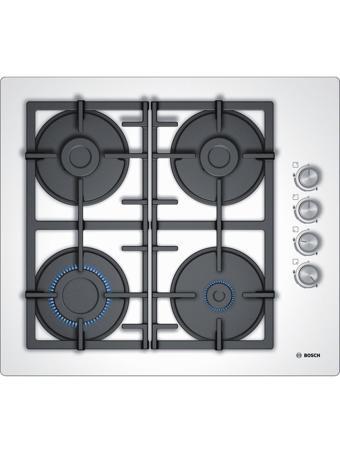 Bosch POP6C2O90O Doğalgazlı Beyaz Cam Ankastre Ocak