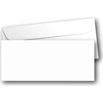 Düz Penceresiz Diplomat Zarf 90gr.105x240mm 500lü