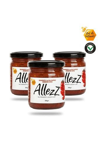 Allezz 3’lü Baharatlı ve Balzamikli Domates Sosu