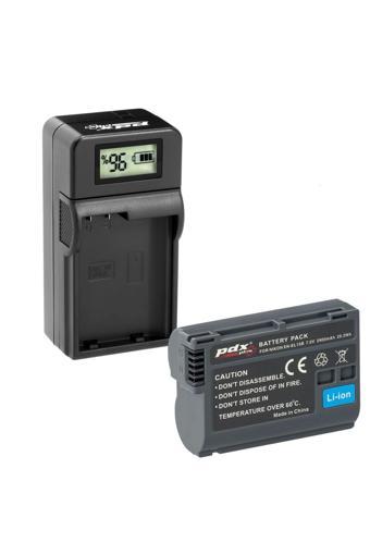 Pdx Nikon En-El15B Batarya Ve Şarj Cihazı Kit