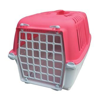 KEDİ KÖPEK TAŞIMA ÇANTASI GRİ / RENKLİ KÜÇÜK BOY