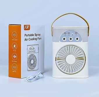 Serreha F9 Vantilatör Buzlu Buharlı Mini Klima Mini Fan