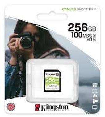 Kingston SDS2/256GB 256 GB SDXC Class 10 UHS-I 100Mb/s Canvas Select Plus SD Kart