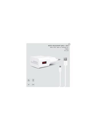 Subzero SG12 15W 3.1A USB to Micro Kablo Hızlı Şarj Cihazı Seti