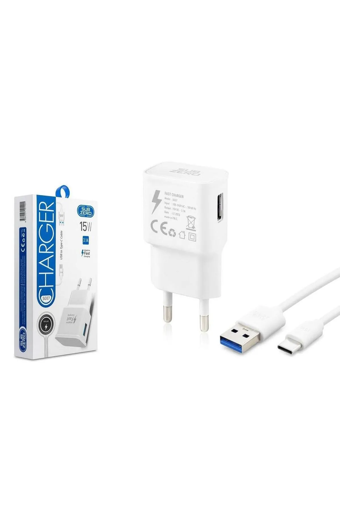 Subzero SG57 15W 3.1A USB to Type-C Kablo Hızlı Şarj Cihazı Seti