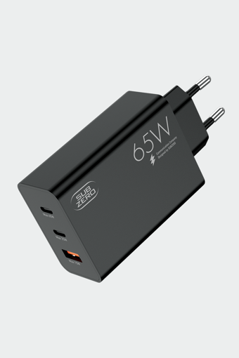 Subzero SG87 65W PD+PD+USB Turbo Hızlı Şarj Adaptörü