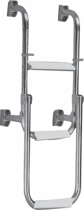 Atlı Krom Merdiven 2+1 Katlanır