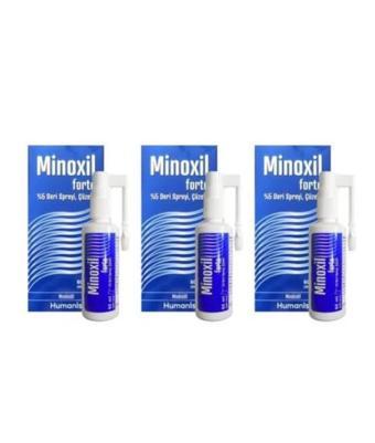 Minoxil Forte %5 Saç Sprey 3 KUTU