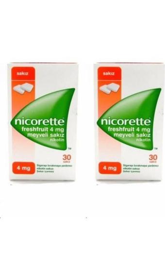 Niccoreetttte Meyveli 4mg Sakız 2 KUTU