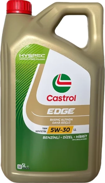 Castrol Edge 5W-30 LL 5 lt Motor Yağı - 2024
