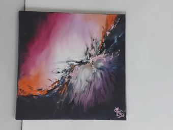 ERT SANAT ATÖLYESİ el yapımı imzalı özel tablo