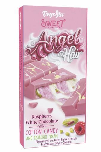 Angel Hair Pişmaniye Ve  Antep Fıstık Dolgulu Frambuazlı Çikolata 170 Gr.