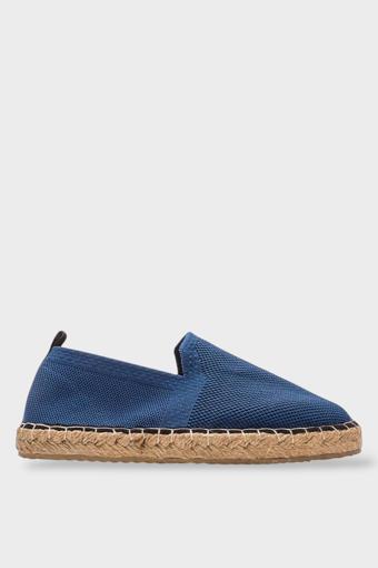 Unisex El Yapımı Triko Espadril MAVİ