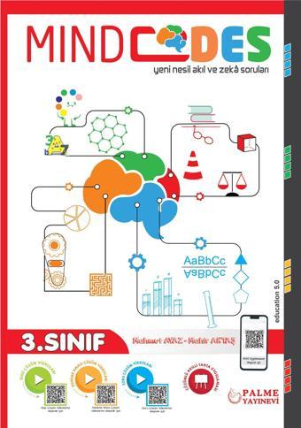 3. Sınıf Mind Codes Akıl Kodları Yeni Nesil Akıl ve Zeka Soruları - Palme Yayınları