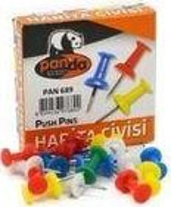 Panda Harita Çivisi 18 Li PAN689 (48 Paket)