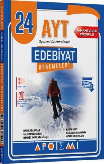 AYT Edebiyat 24 Çözümlü Deneme Apotemi Yayınları - Apotemi Yayınları