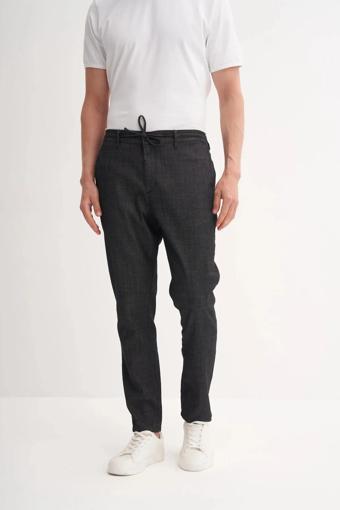 Cazador Jogger Denim Pantolon Düz Paça Beli Bağcıklı 811