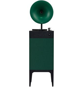 Fennessy i5 Bluetooth Hoparlörlü 110W Hi-Fi Retro Pikap Plakçalar Turntable, Yeşil