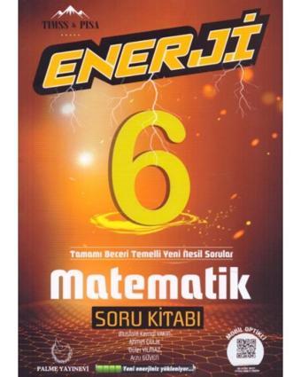 Palme Yayınevi 6. Sınıf Enerji Matematik Soru Kitabı - Palme Eğitim