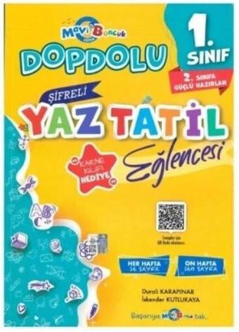 Mavi Boncuk Yayınları 1. Sınıf Şifreli Yaz Tatil Eğlencesi