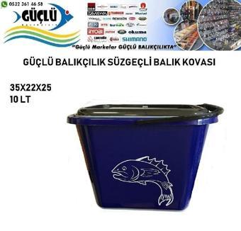 Süzgeçli Balık Kovası 10Lt