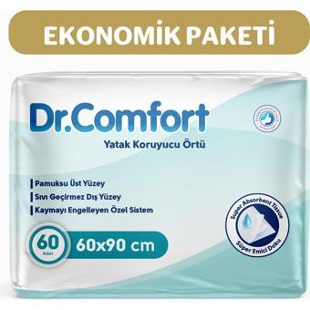 60X90 Yatak Koruyucu Örtü 30'lu 2 Paket 60 Adet