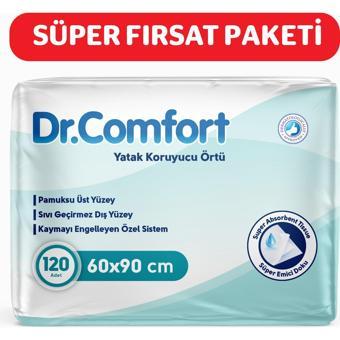 DR COMFORT 60X90 Yatak Koruyucu Örtü 30'lu 4 Paket 120 Adet