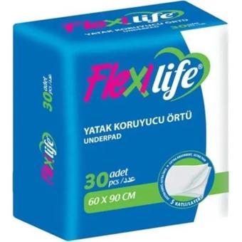 Flexi Life Hasta Alt Açma Yatak Koruyucu Örtü 60*90 Cm (Paket İçi Adet 30 Adet) Klasik