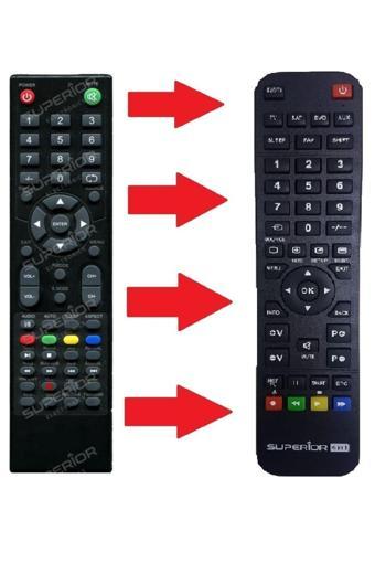 Cmx Led8326F Led Tv Kumandası Süp8484