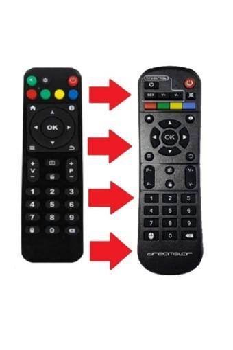 Deste Elektronik A1 - A2 Android 7.1 Tv Box Kumanda
