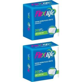 Flexilife Yatak Koruyucu Örtü 60x90 30'lu 2 paket / 60 adet