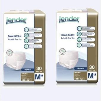 Jender Emici Külot Medium Orta Boy 30'lu 2 paket / 60 adet 