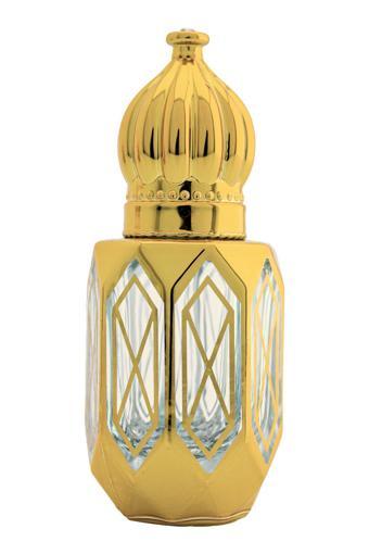 Parfüm Esans Cam Şişesi Gold Boş Esans Şişesi 8 Ml. Premium A108-8ML-2