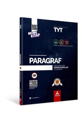 TYT Paragraf Konularına Ve Zorluk Derecesine Göre Çıkmış Sorular - A Yayınları