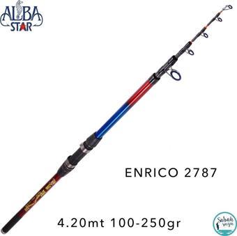 Albastar 2787 Enrico 4.20mt 100-250gr Teleskopik Surf Kamış