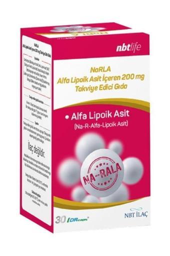 Nbt Narla Alfa Lipoik Asit 200 Mg 30 Kapsül