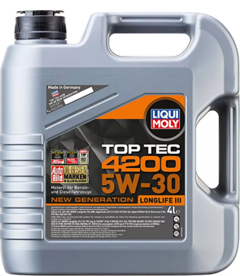 Top Tec 4200 5W-30 Motor Yağı (4 Litre) Yeni Üretim Tarihli
