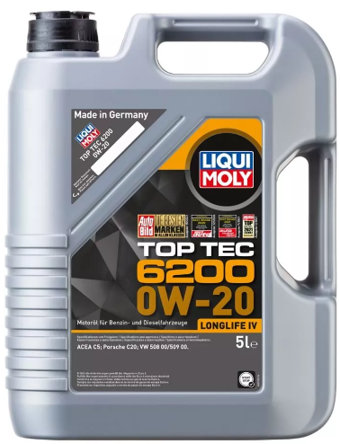 Top Tec 6200 0W-20 (5 Litre) Yeni Üretim Tarihli