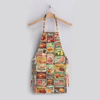 Adawall Junk Food Tasarımlı Önlük Ap106