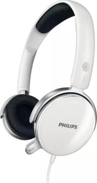 Philips SHM7110U/10 Mikrofonlu Kulak Üstü Kulaklık Beyaz