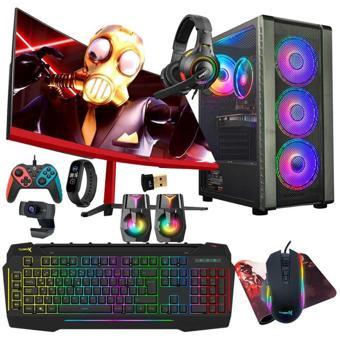Turbox Tx5425 i5 6400 16GB Ram 512GB SSD 4GB GTX750Ti 23.6 inç Curved Oyun Hazır Sistem