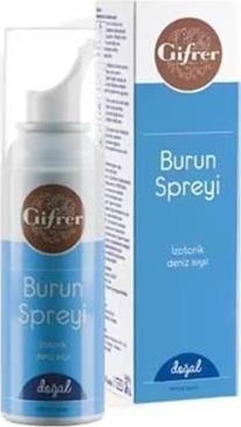 Gifrer İzotonik Deniz Suyu Burun Spreyi 100 ML